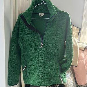 J Crew half zip fleece